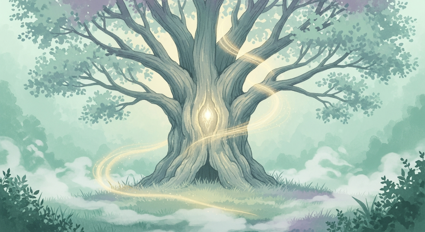 Frazer's Golden Bough documented how widely Europeans once believed spirits lived inside sacred trees.